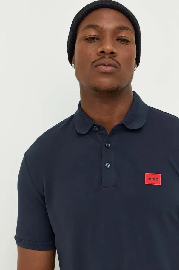 HUGO Bombažen polo HUGO