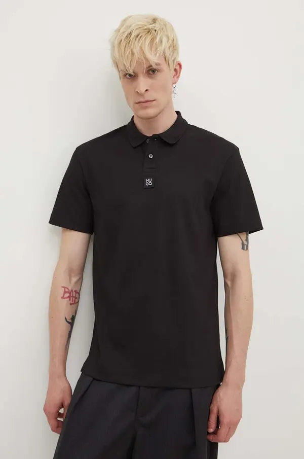 HUGO Bombažen polo HUGO Deabono_D