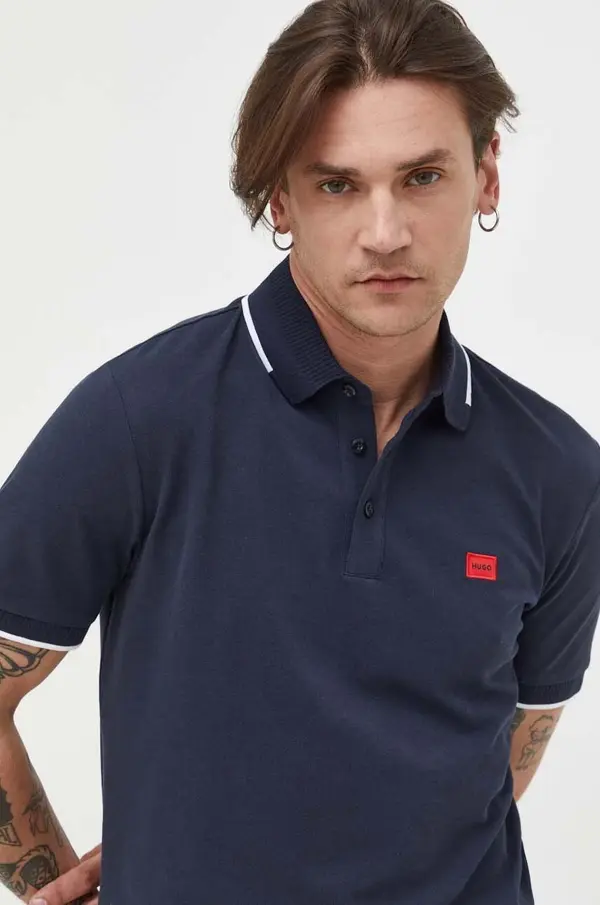 HUGO Bombažen polo HUGO Deresino232