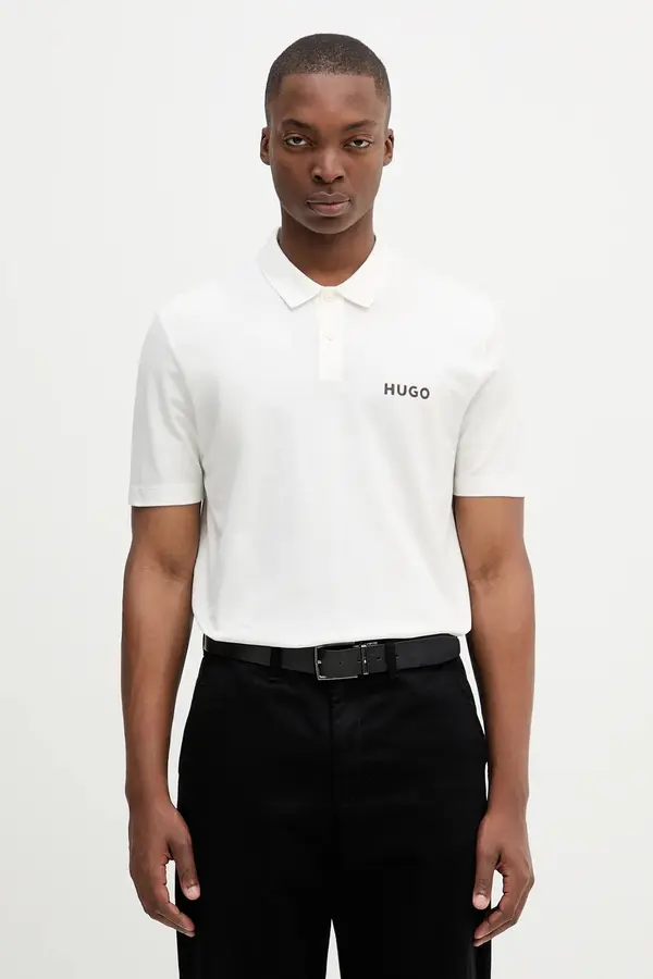 HUGO Bombažen polo HUGO Dirlmere