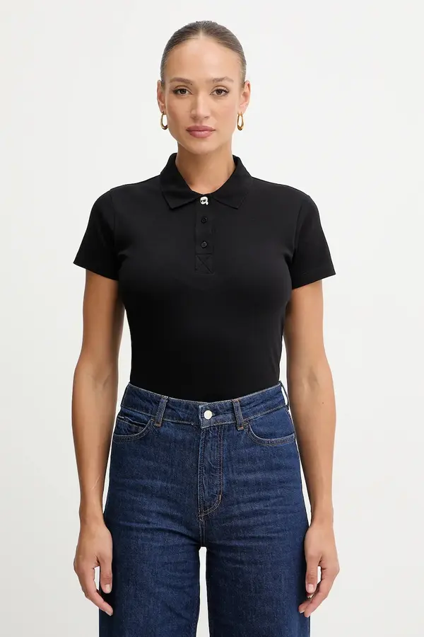 Karl Lagerfeld Bombažen polo Karl Lagerfeld IKON