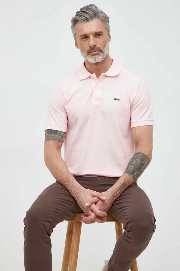 Lacoste Bombažen polo Lacoste