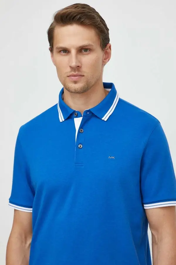 Michael Kors Bombažen polo Michael Kors