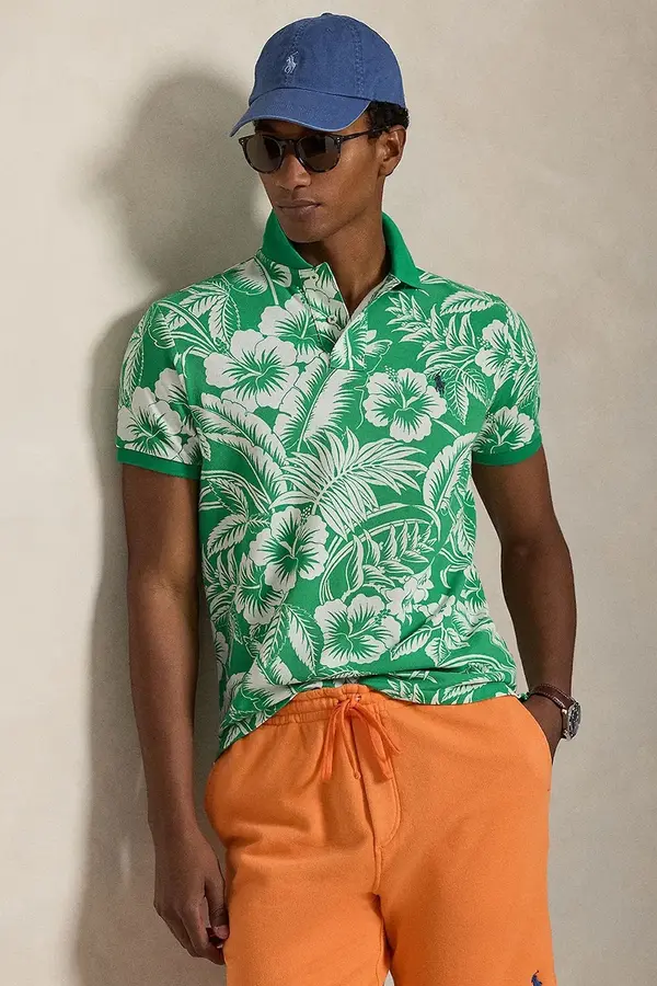 Polo Ralph Lauren Bombažen polo Polo Ralph Lauren