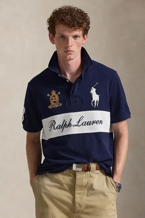 Polo Ralph Lauren Bombažen polo Polo Ralph Lauren