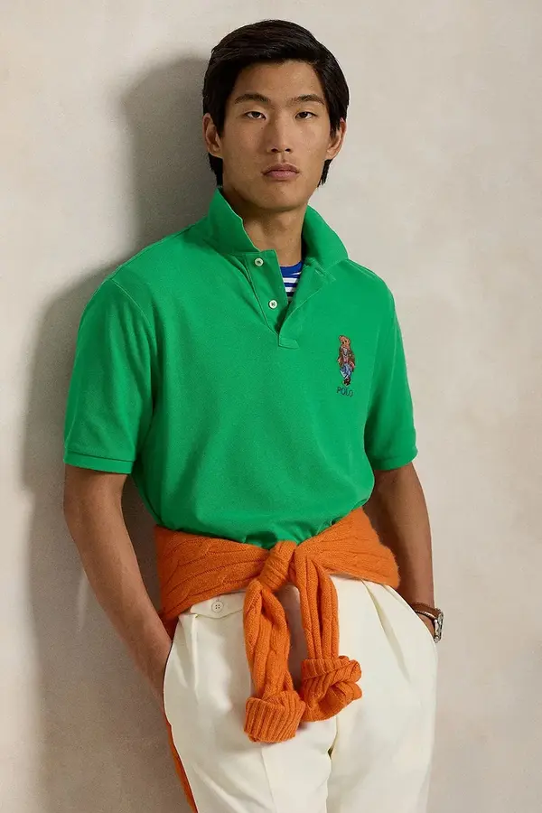 Polo Ralph Lauren Bombažen polo Polo Ralph Lauren