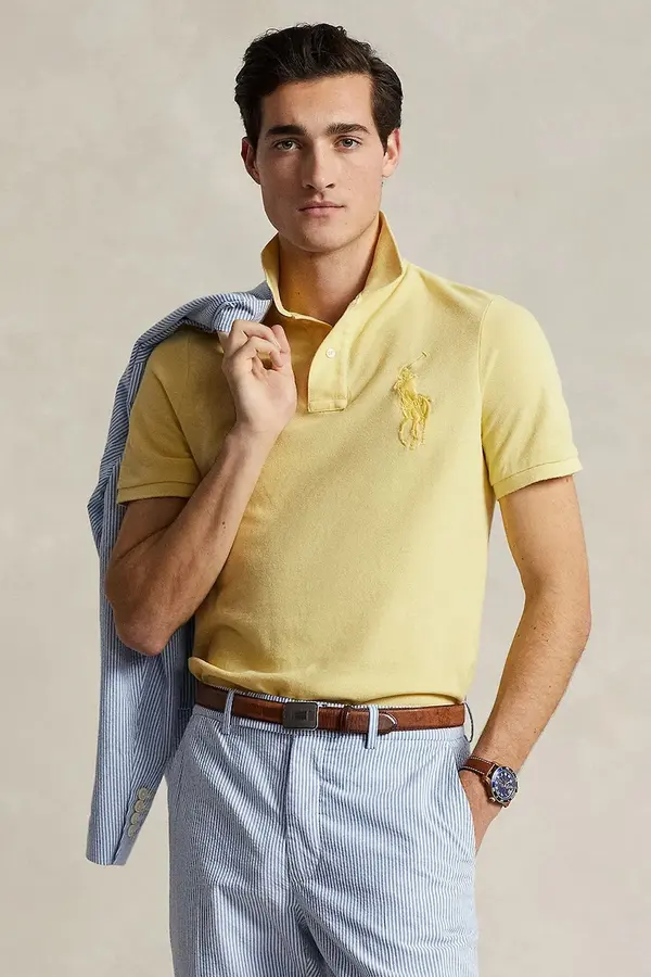 Polo Ralph Lauren Bombažen polo Polo Ralph Lauren