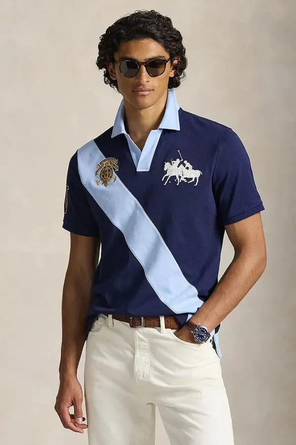 Polo Ralph Lauren Bombažen polo Polo Ralph Lauren