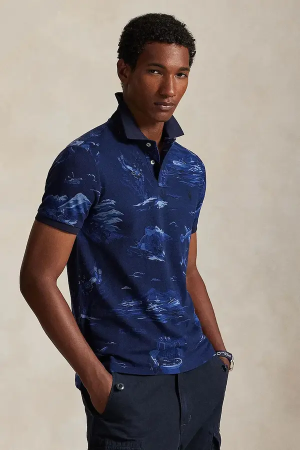 Polo Ralph Lauren Bombažen polo Polo Ralph Lauren