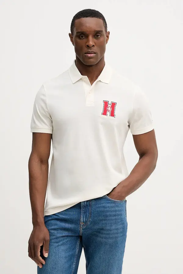 Tommy Hilfiger Bombažen polo Tommy Hilfiger