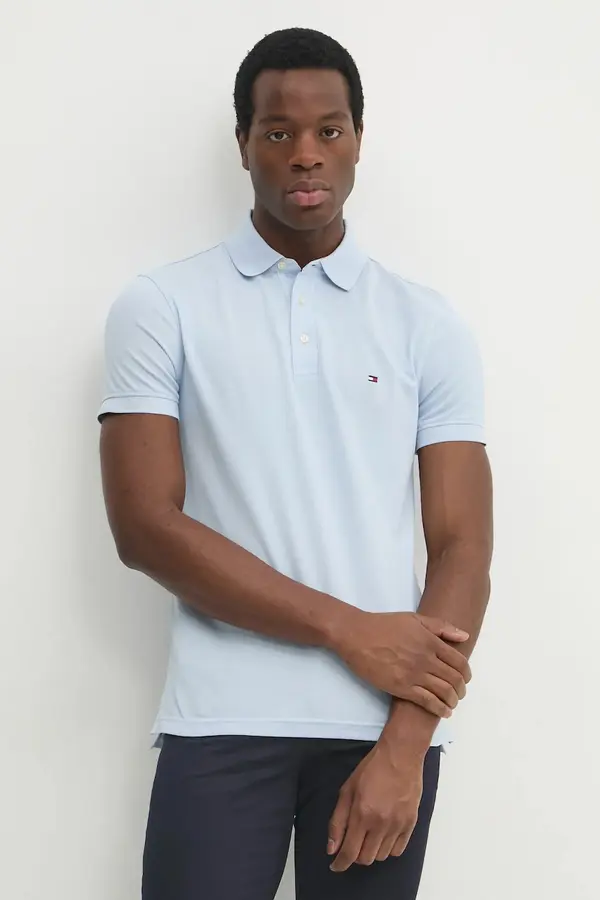 Tommy Hilfiger Bombažen polo Tommy Hilfiger