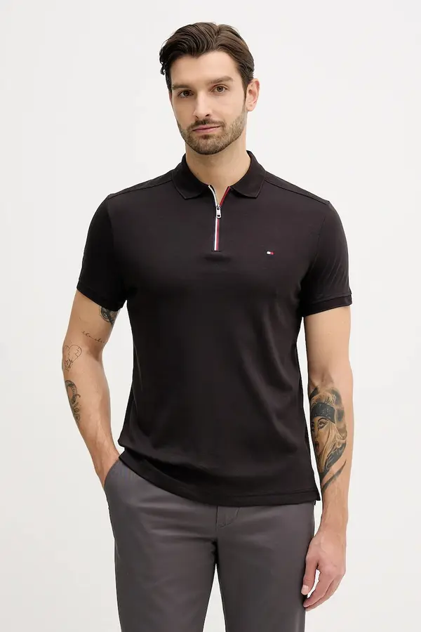 Tommy Hilfiger Bombažen polo Tommy Hilfiger