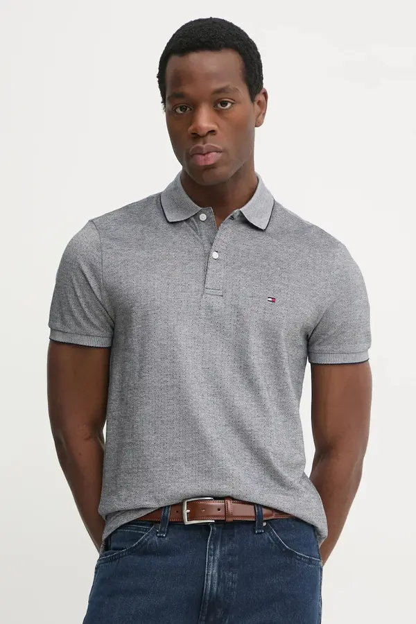 Tommy Hilfiger Bombažen polo Tommy Hilfiger