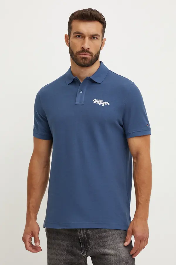 Tommy Hilfiger Bombažen polo Tommy Hilfiger
