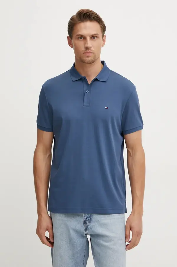 Tommy Hilfiger Bombažen polo Tommy Hilfiger