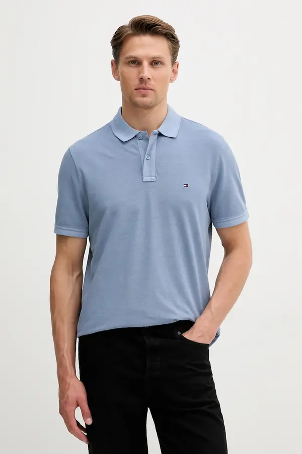Tommy Hilfiger Bombažen polo Tommy Hilfiger