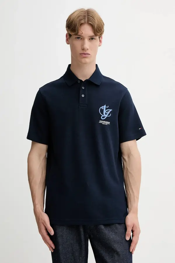 Tommy Jeans Bombažen polo Tommy Jeans