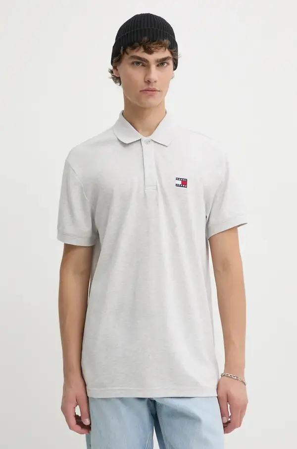 Tommy Jeans Bombažen polo Tommy Jeans