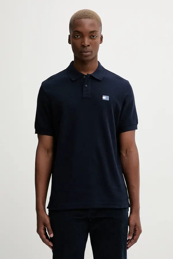 Tommy Jeans Bombažen polo Tommy Jeans
