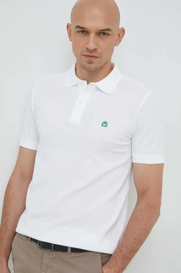 United Colors of Benetton Bombažen polo United Colors of Benetton
