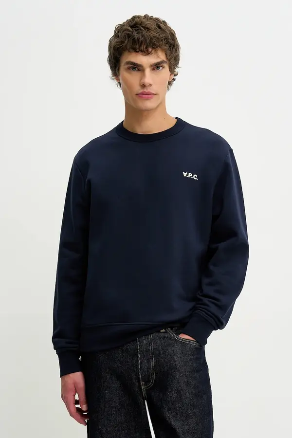 A.P.C. Bombažen pulover A.P.C. Boxy Petit Vpc
