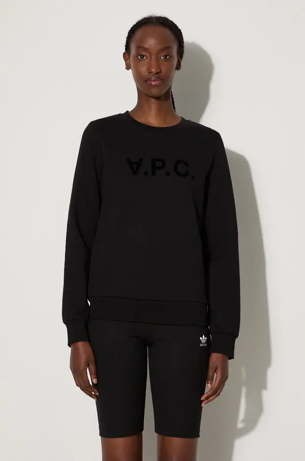 A.P.C. Bombažen pulover A.P.C. Sweat Viva