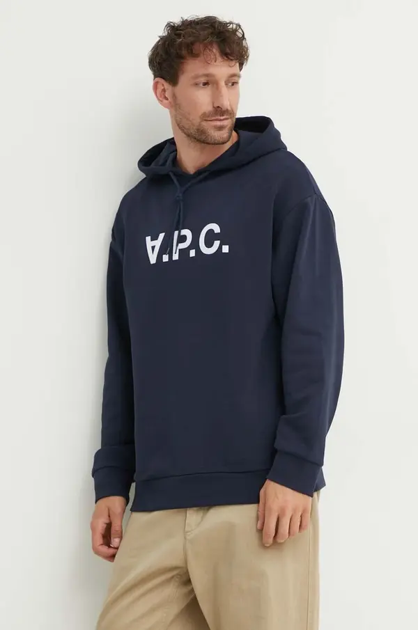 A.P.C. Bombažen pulover A.P.C.