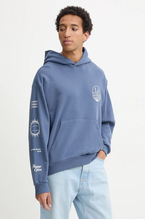 adidas Originals Bombažen pulover adidas Originals moški, s kapuco, JI6956