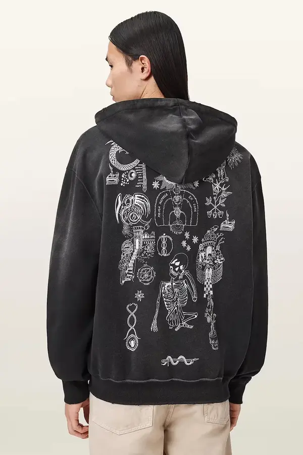 AllSaints Bombažen pulover AllSaints TERRA