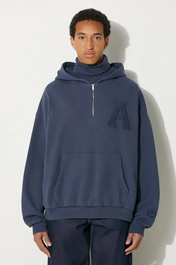 Ambush Bombažen pulover AMBUSH Collar Rib Sweatshirt Insignia