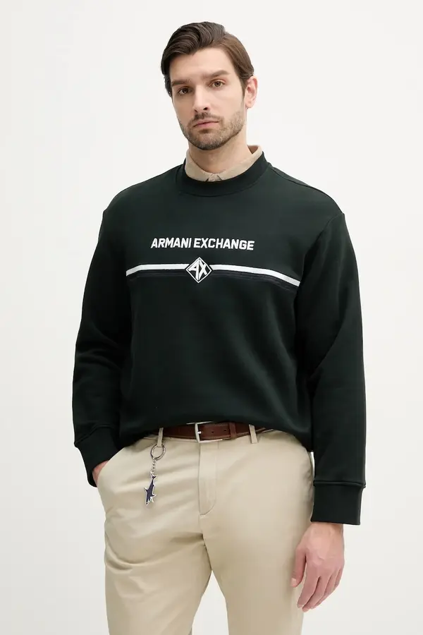 Armani Exchange Bombažen pulover Armani Exchange