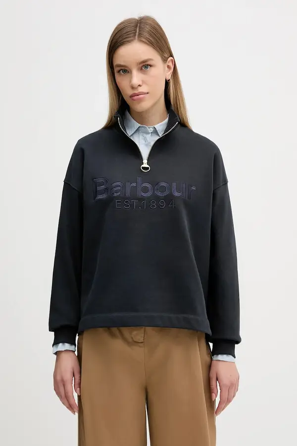 Barbour Bombažen pulover Barbour Sara