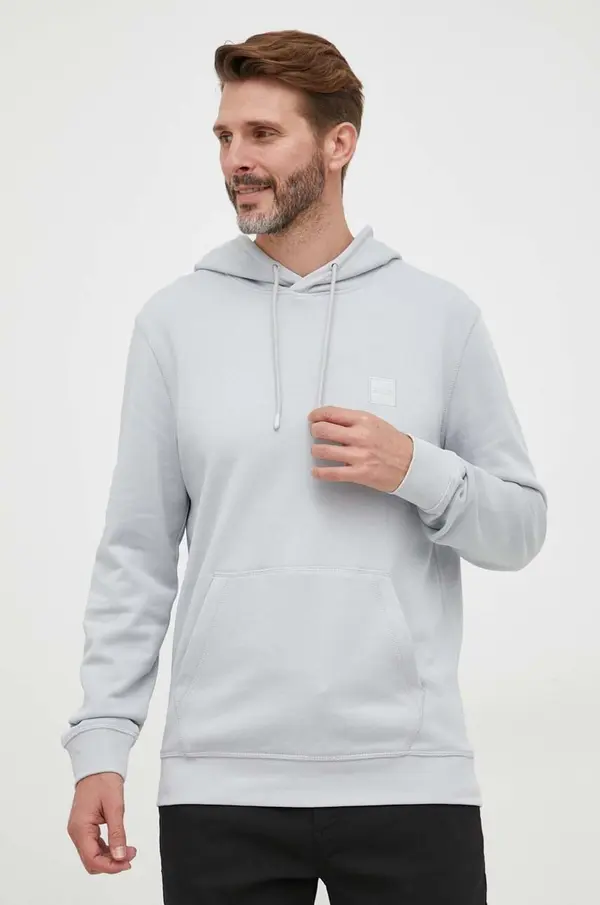 BOSS Orange Bombažen pulover BOSS BOSS CASUAL