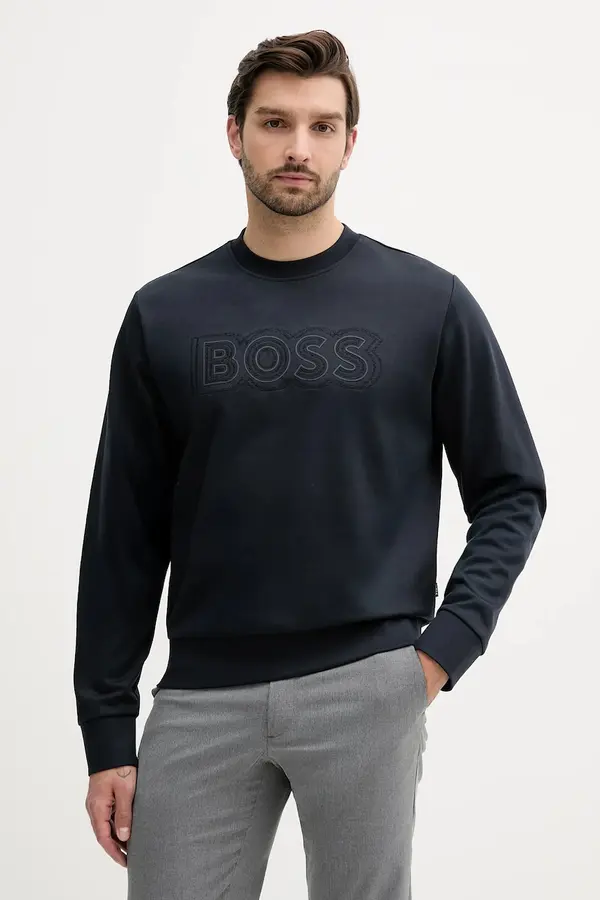 BOSS Bombažen pulover BOSS C-Soleri 214