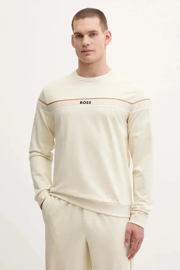 BOSS Bombažen pulover BOSS Iconic Sweatshirt