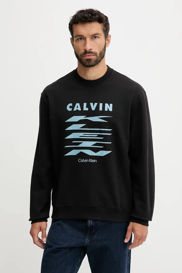 Calvin Klein Jeans Bombažen pulover Calvin Klein Jeans