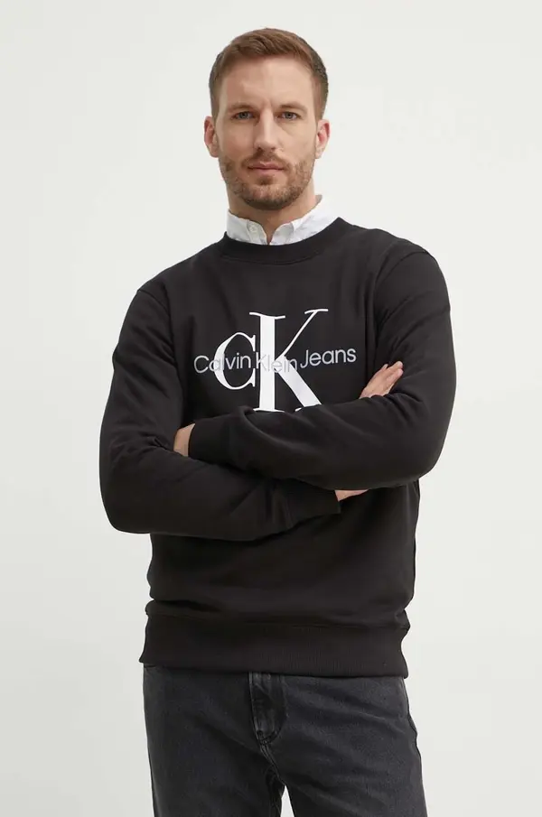 Calvin Klein Jeans Bombažen pulover Calvin Klein Jeans
