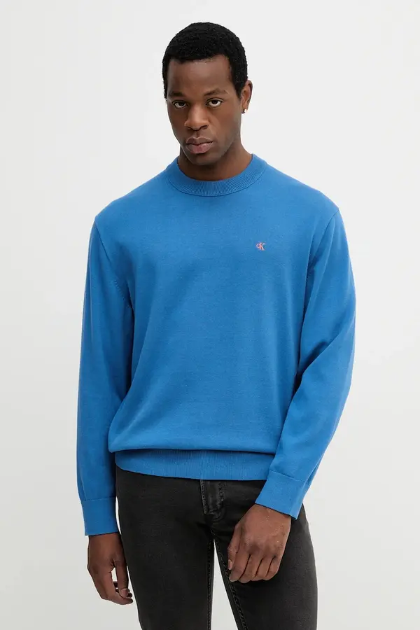 Calvin Klein Jeans Bombažen pulover Calvin Klein Jeans