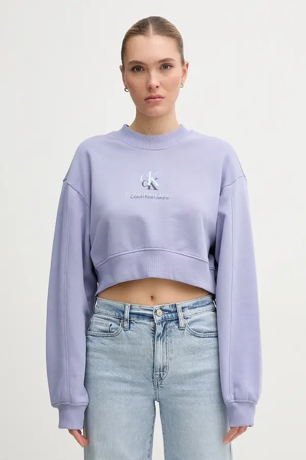 Calvin Klein Jeans Bombažen pulover Calvin Klein Jeans