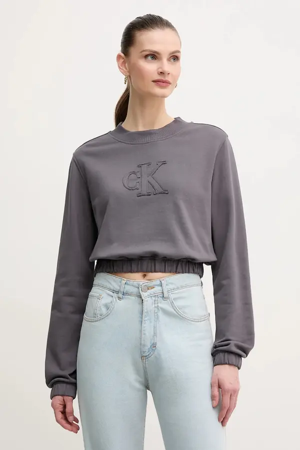 Calvin Klein Jeans Bombažen pulover Calvin Klein Jeans