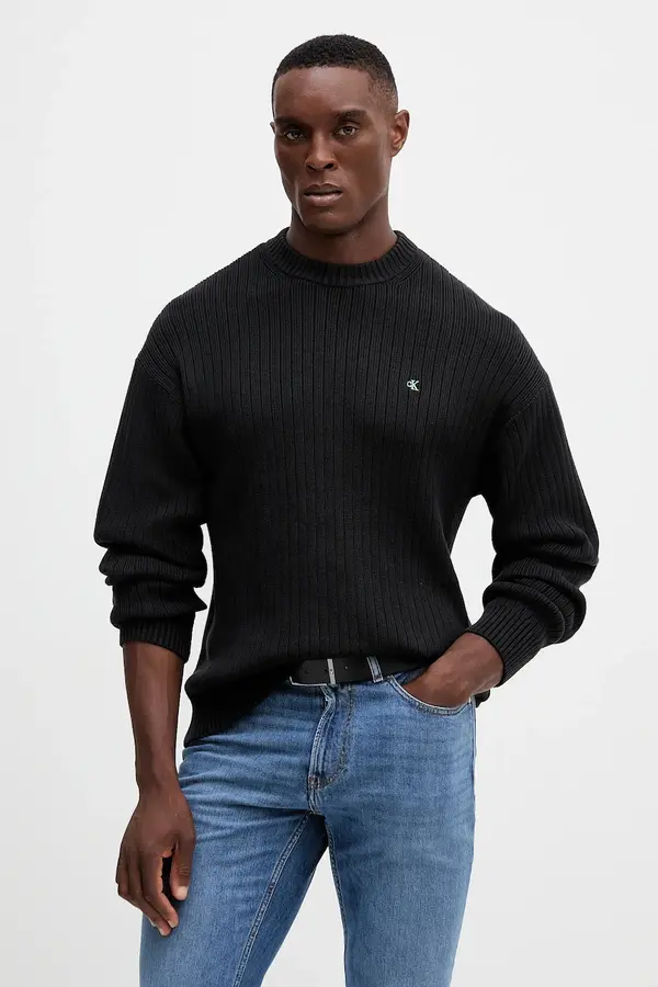 Calvin Klein Jeans Bombažen pulover Calvin Klein Jeans