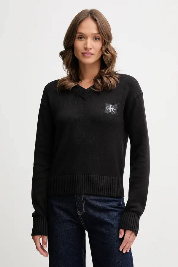 Calvin Klein Jeans Bombažen pulover Calvin Klein Jeans
