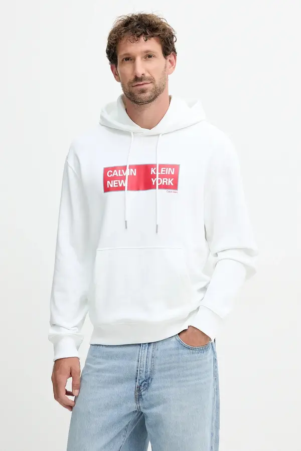 Calvin Klein Jeans Bombažen pulover Calvin Klein Jeans