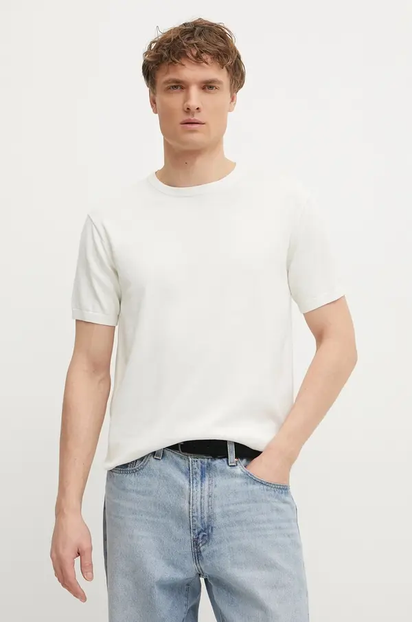 Calvin Klein Bombažen pulover Calvin Klein