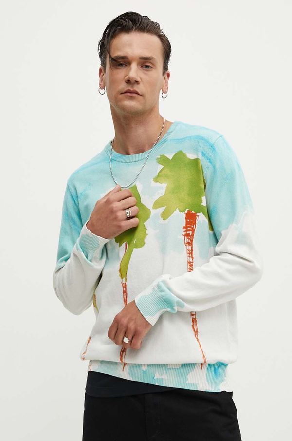 Desigual Bombažen pulover Desigual AIKE 24WMJF01