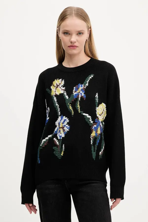 Desigual Bombažen pulover Desigual COOPER