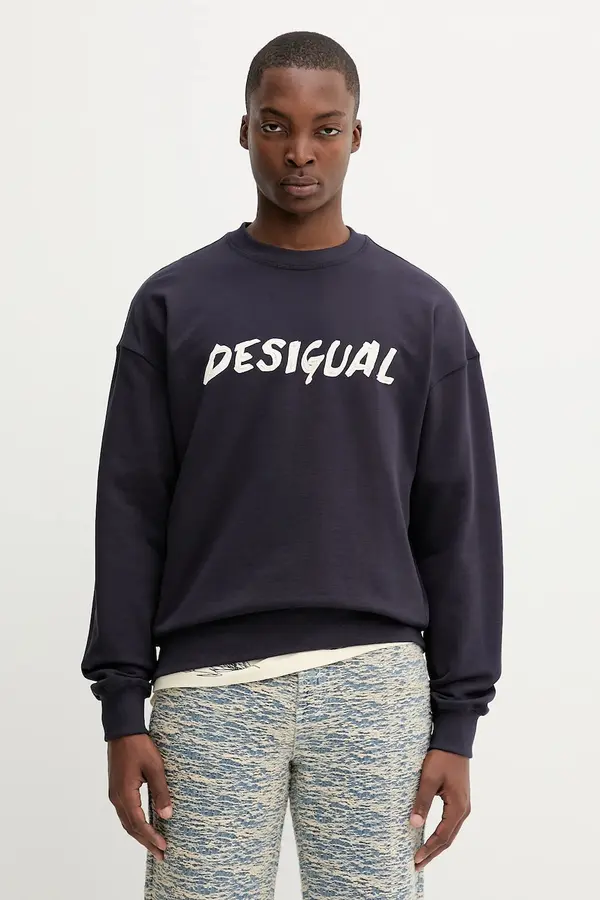 Desigual Bombažen pulover Desigual PHIL