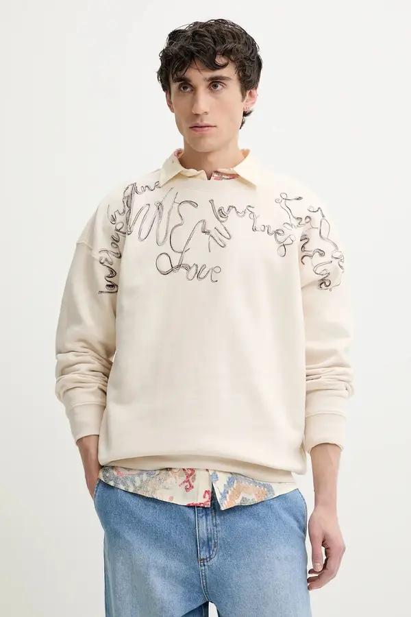 Desigual Bombažen pulover Desigual SEAN