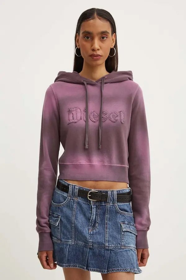 Diesel Bombažen pulover Diesel F-SLIMMY-HOOD-P1