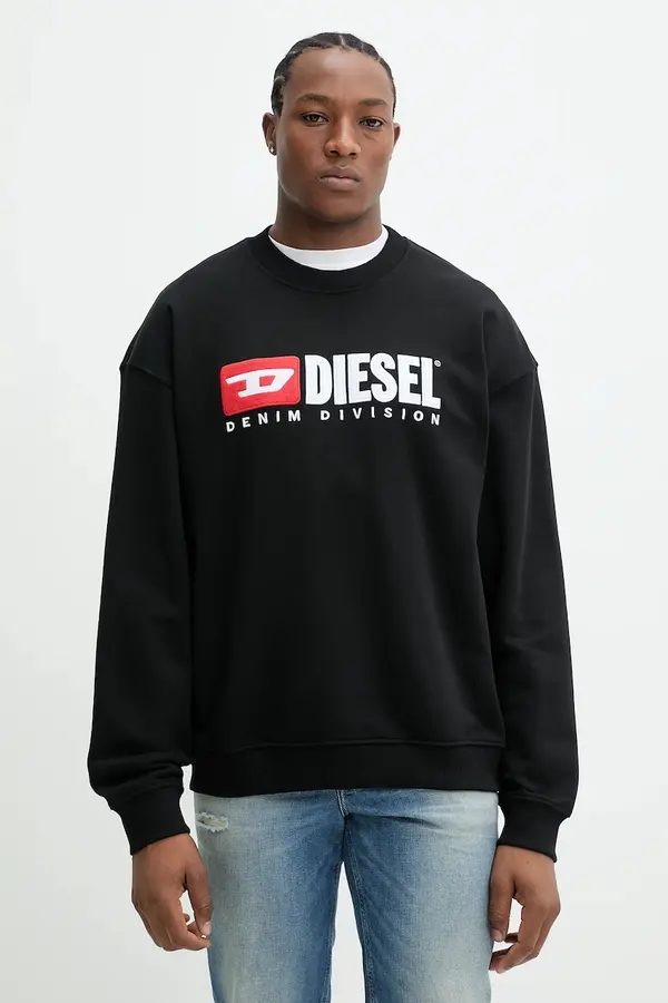 Diesel Bombažen pulover Diesel S-BOXT-DIV SWEAT-SHIRT